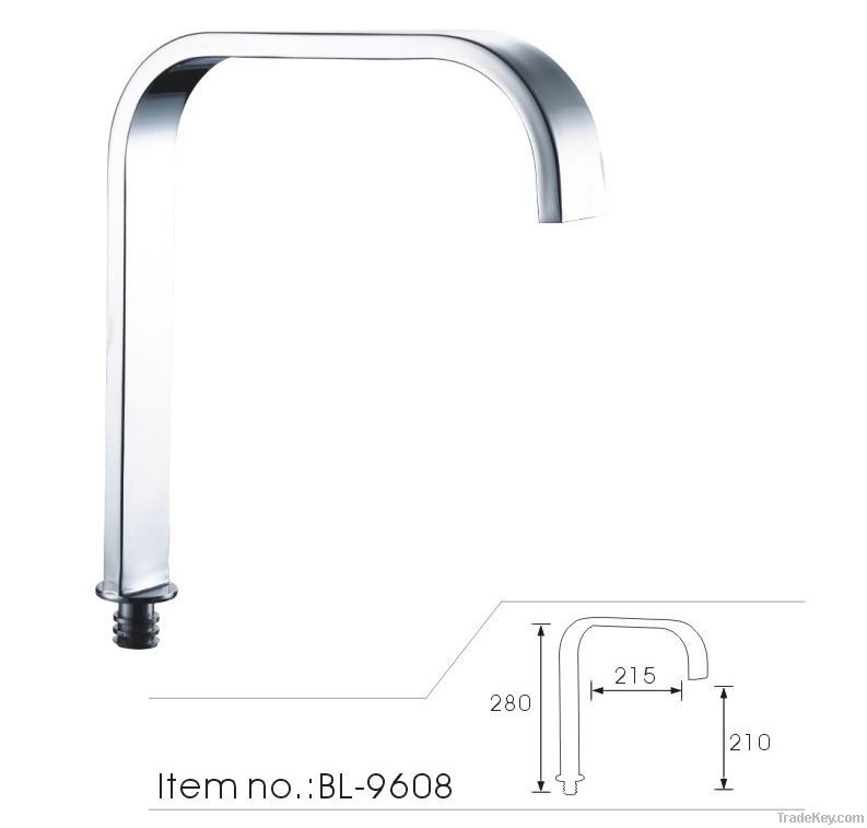 square brass bathroom faucet spout(BL-9608)