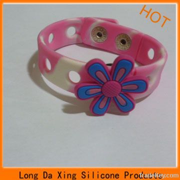 Hot sale 100% silicone bracelet