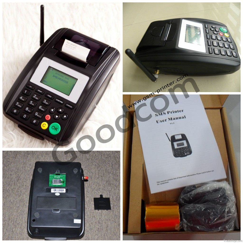 GPRS GSM SMS USSD Printer for mobile airtime recharger