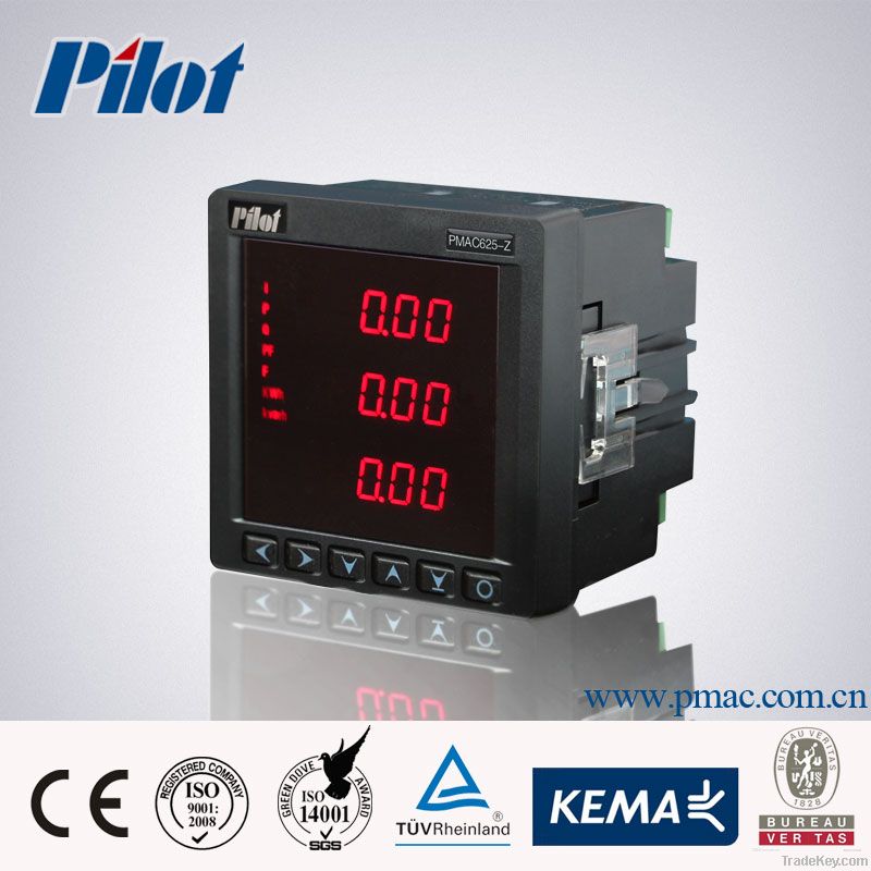 PMAC625 MODBUS 3 phase digital panel meter