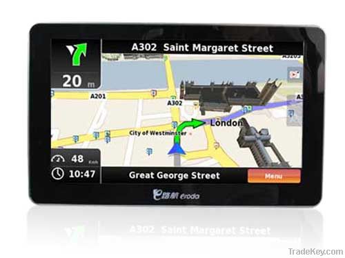 7 inch gps navigation Free map 4GB AV-IN Bluetooth