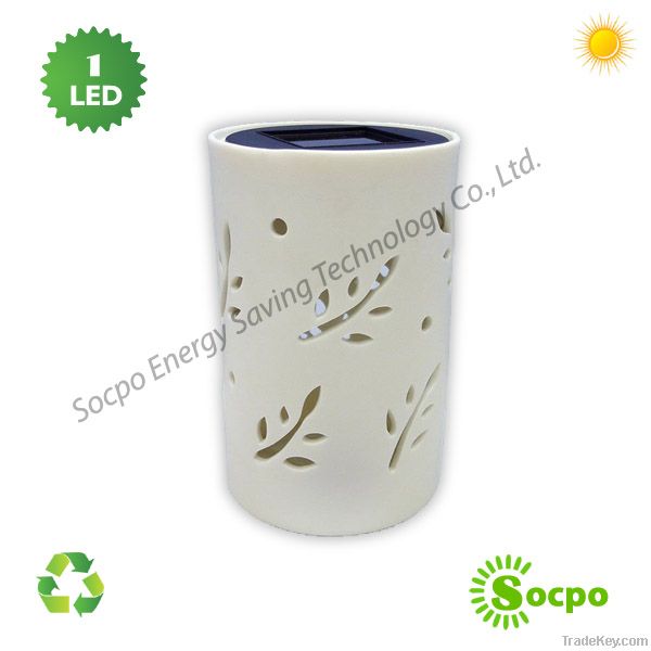 Solar Ceramic Light, Solar Garden Lamp, Home Decorative light
