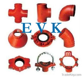 Ductile Iron Grooved Pipe Fitting