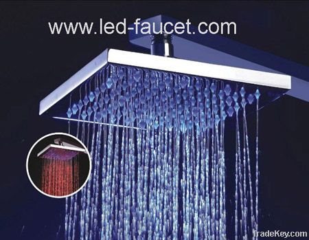 sumerain brass led shower faucet