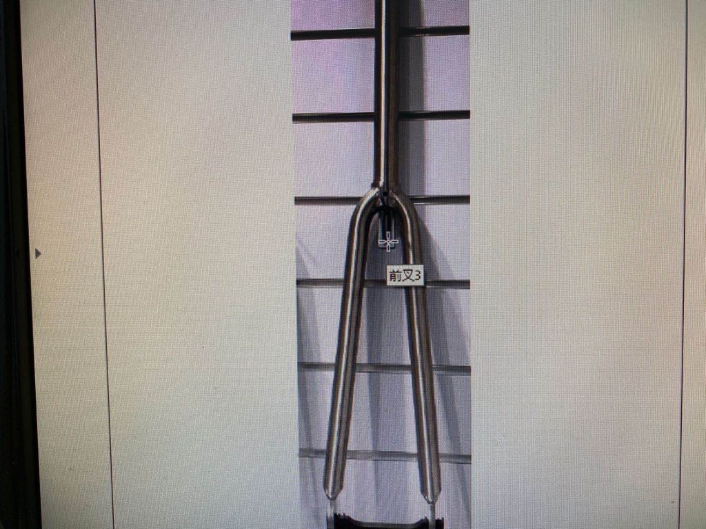 Titanium bicycle forks
