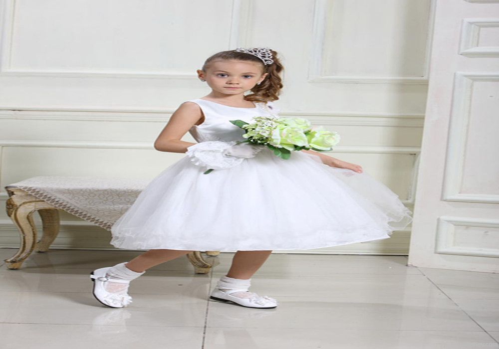 2011 Pink Nana white princess girls party dresses