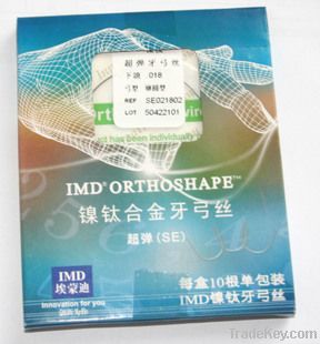 Dental Orthodontic NiTi Thermal Active (t  rmica activa )Archwire