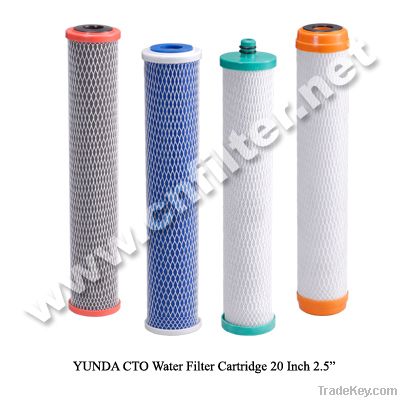 Activated Carbon Block Water Filter Big Blue CTO20BB