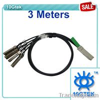 sell-QSFP+ (40GbE) Fan to 4x SFP+ (10GbE) Cable Harness