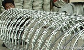 Galvanized razor barbed wire factory price