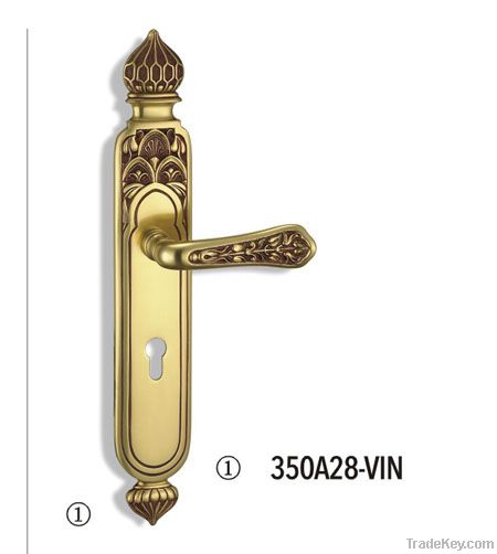 Brass Door Handle Locks with European Design