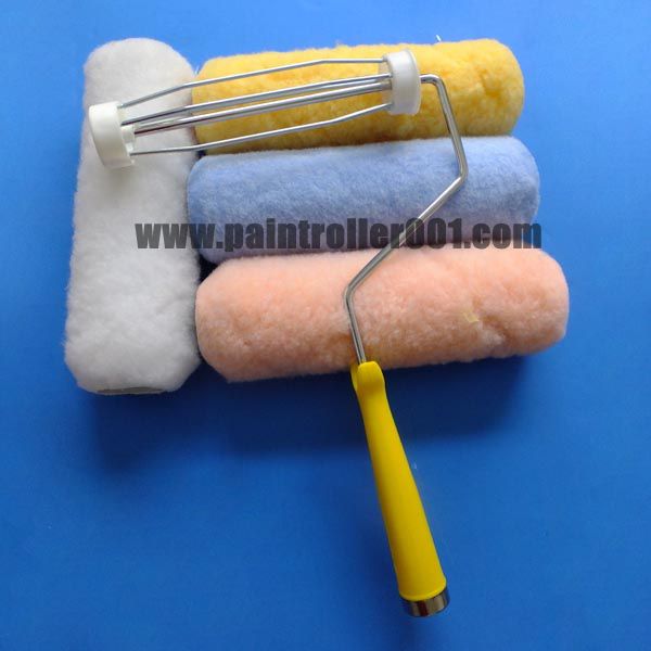 polyester/chemical cage wire paint roller cover