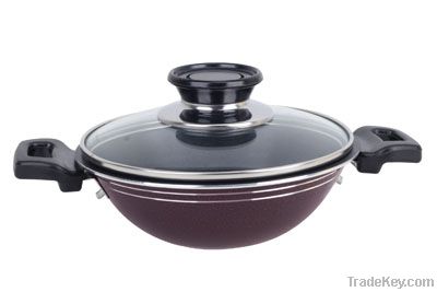 non-stick aluminium saucepan/nonstick enamel stainless steel sauce pan