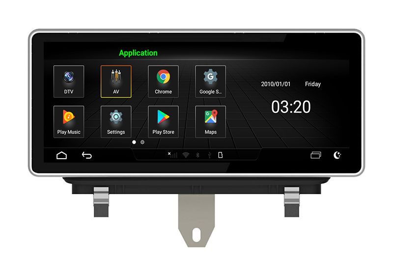 10.25 '' Android 9.0 Auto Video for AUDI Q3 2011 2012 2013 2014 2015 2016 2017 2018 Stereo Auto Car GPS Navigation Player 2 Din