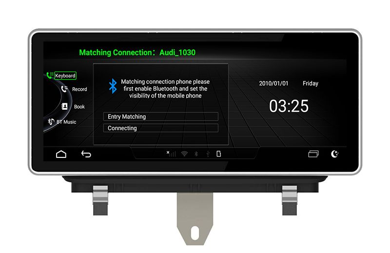 10.25 '' Android 9.0 Auto Video for AUDI Q3 2011 2012 2013 2014 2015 2016 2017 2018 Stereo Auto Car GPS Navigation Player 2 Din