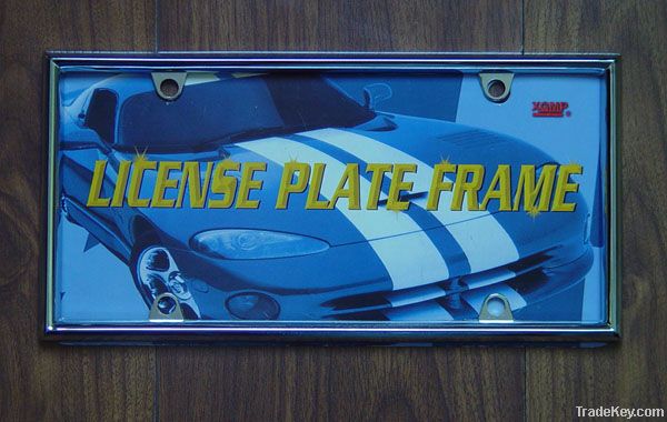 license plate frame