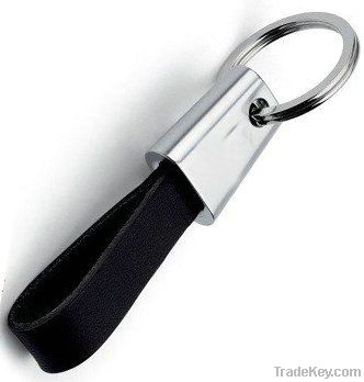 leather key ring, leather key chain