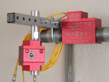 Seismic Gas Valves - Switches