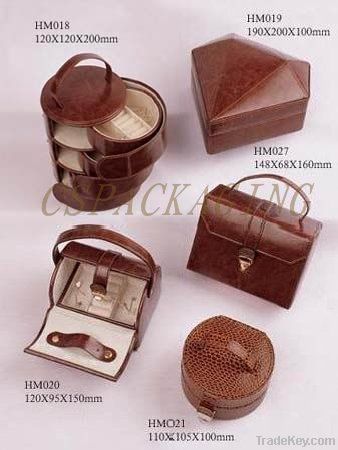 2011 Fashion leather jewelry case