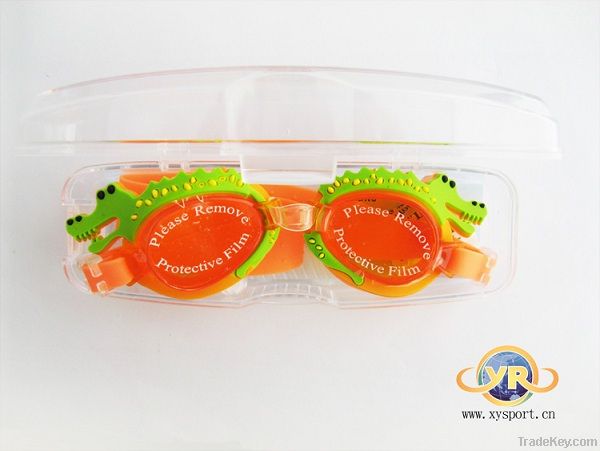 YG-1100 best silicone kids swimming goggles