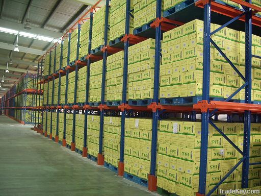 First In Late Out, Q235 Material Heavy Duty Drive-in Pallet Racking