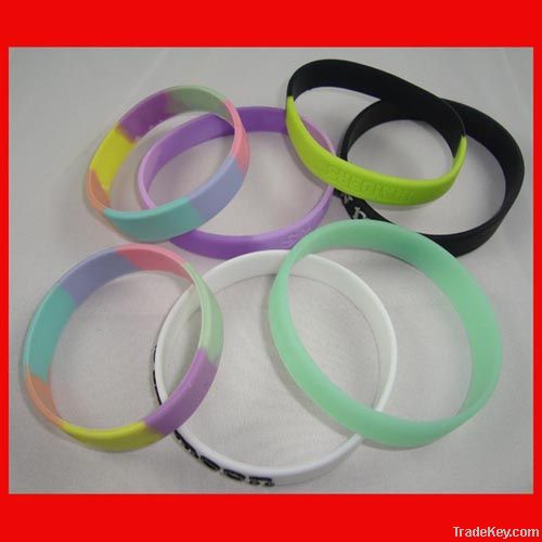 soft 2D/3D silicone/PVC wristband