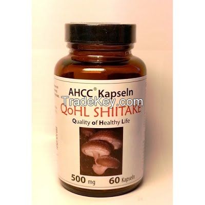 QoHL SHIITAKE AHCC 500 mg x 60 Capsules