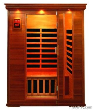 3 persons infrared sauna room sauna cabinet