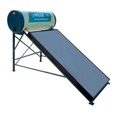 flat plate solar water heater