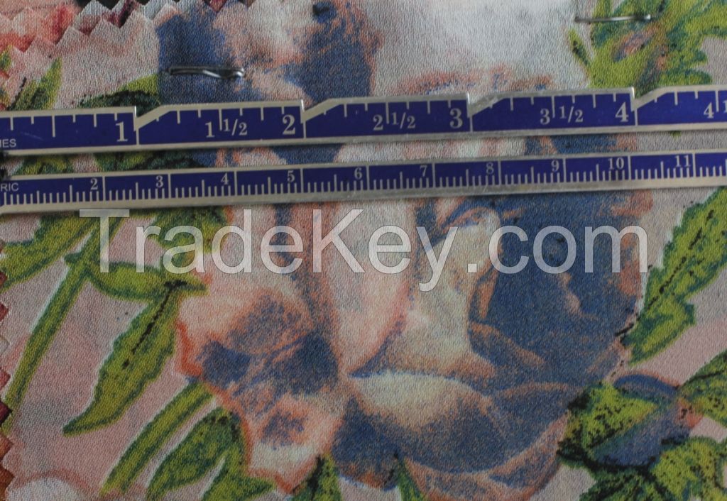 good quality chiffon fabric for garment, flower print georgette fabric for dress145cm 