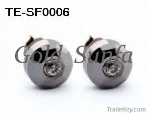 Pop and fashionable tungsten earrings