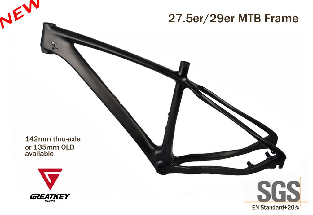 New Full Carbon High-end 650B 27.5er, 29er MTB frame