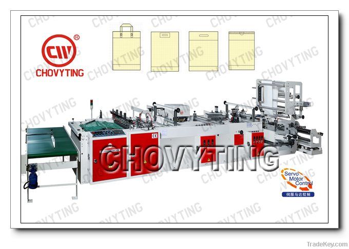 Plastic Handle Bag Making Machine