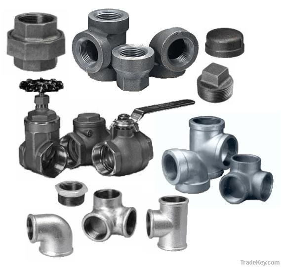 malleable iron pipe fittings