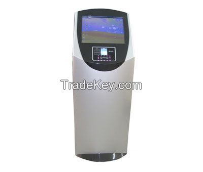self service information kiosk with touch screen