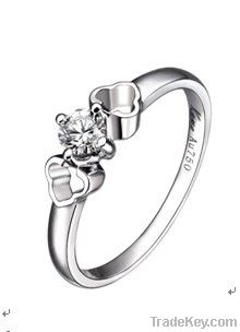 Platinum and Diamond Ring--Pleasant Jewelry At Home
