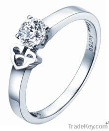 Platinum and Diamond Ring-Pleasant Jewelry At Home