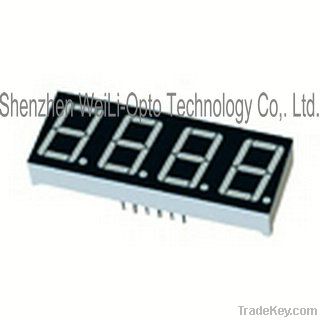 7-segment LED Display with Excellent Character Appearance
