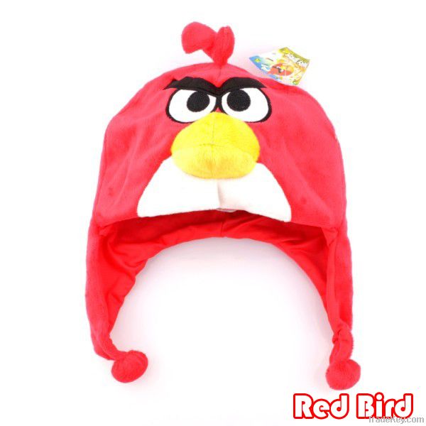 Angry Birds Winter Plush Hat with Earcover Animal Hat