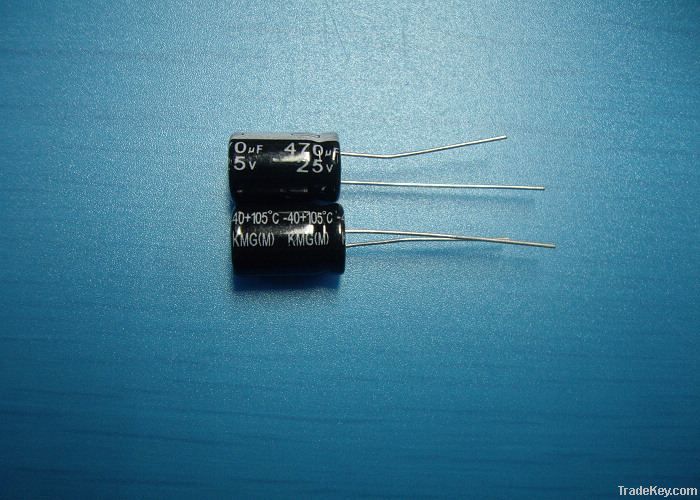 Alunimun electrolytic capacitors 470UF25V