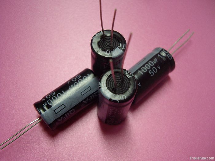 Alunimun electrolytic capacitors 1000UF50V