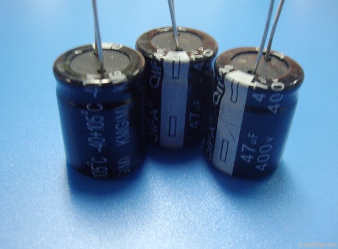 Alunimun electrolytic capacitors 47UF400V