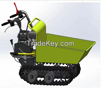 MINI Dumper High Lifting Dumper Gasinline Engine Garden Loader