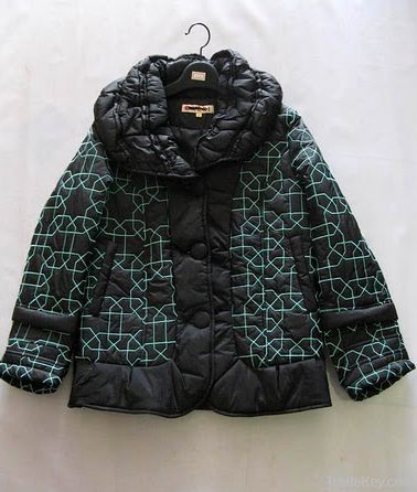 Womens' Winter Coat, Cotton-padded Coat, Polyester Top Wear , Ladies Win