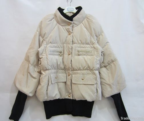 Polyester and Wool Knitwear Down Jackets winter clothes