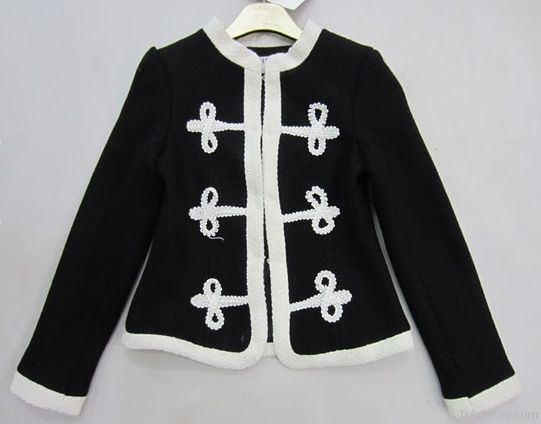 Ladies Fashion Coat  Wool Cotton Top High quality womens clothing best