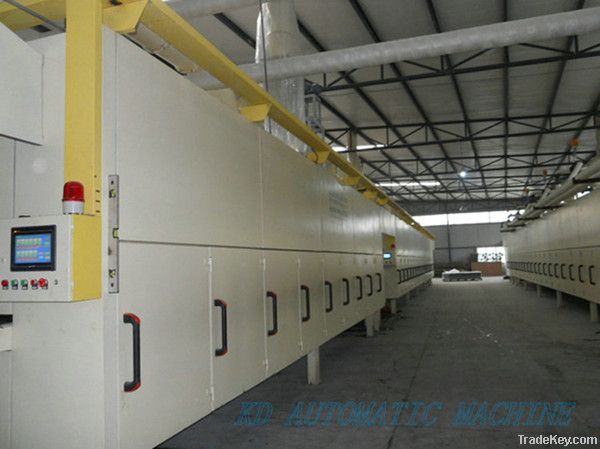 two steps impregnation line