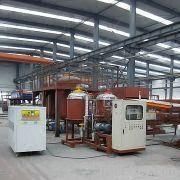 Continuous Production Line of Steel-Sided PU Sandwich Panels