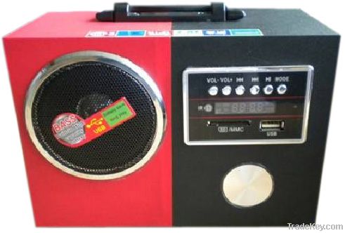 FT-616 MINI SPEAKER WITH FM RADIO AND USB/SD SLOT