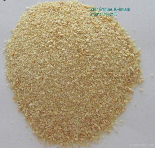 dehydrated garlic granule 16-40mesh